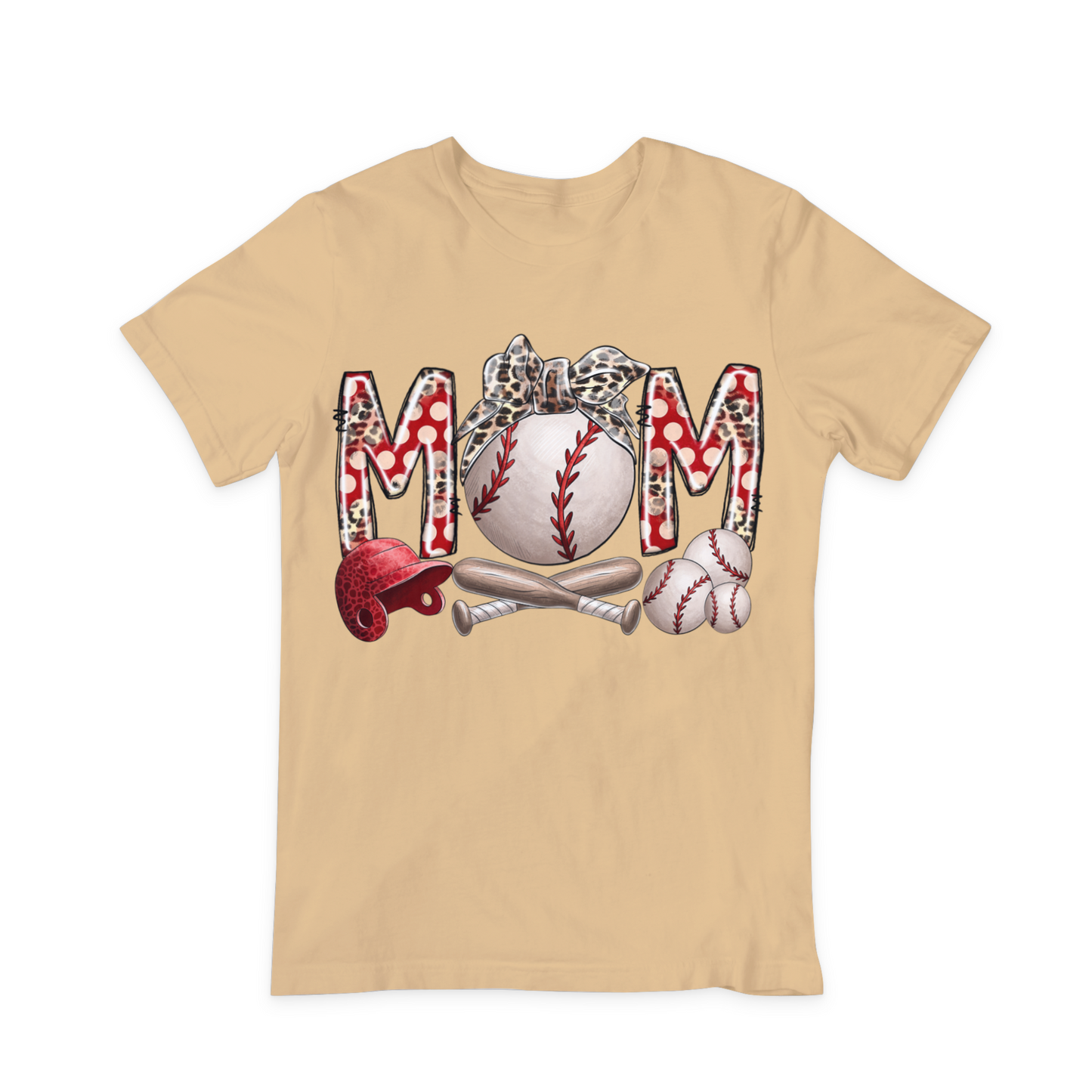 Baseball MOM DTF Transfer Design