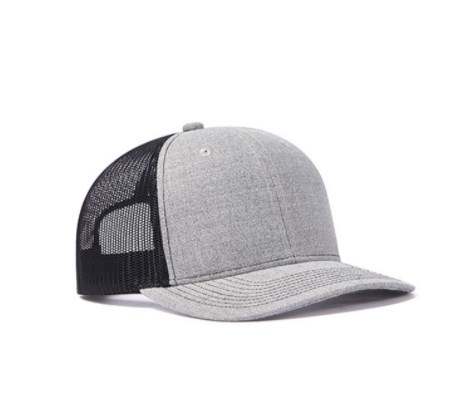 6-Panel Adjustable Snapback Mesh Trucker Hats - Perfect for Sublimation, Leather, and Custom Patches