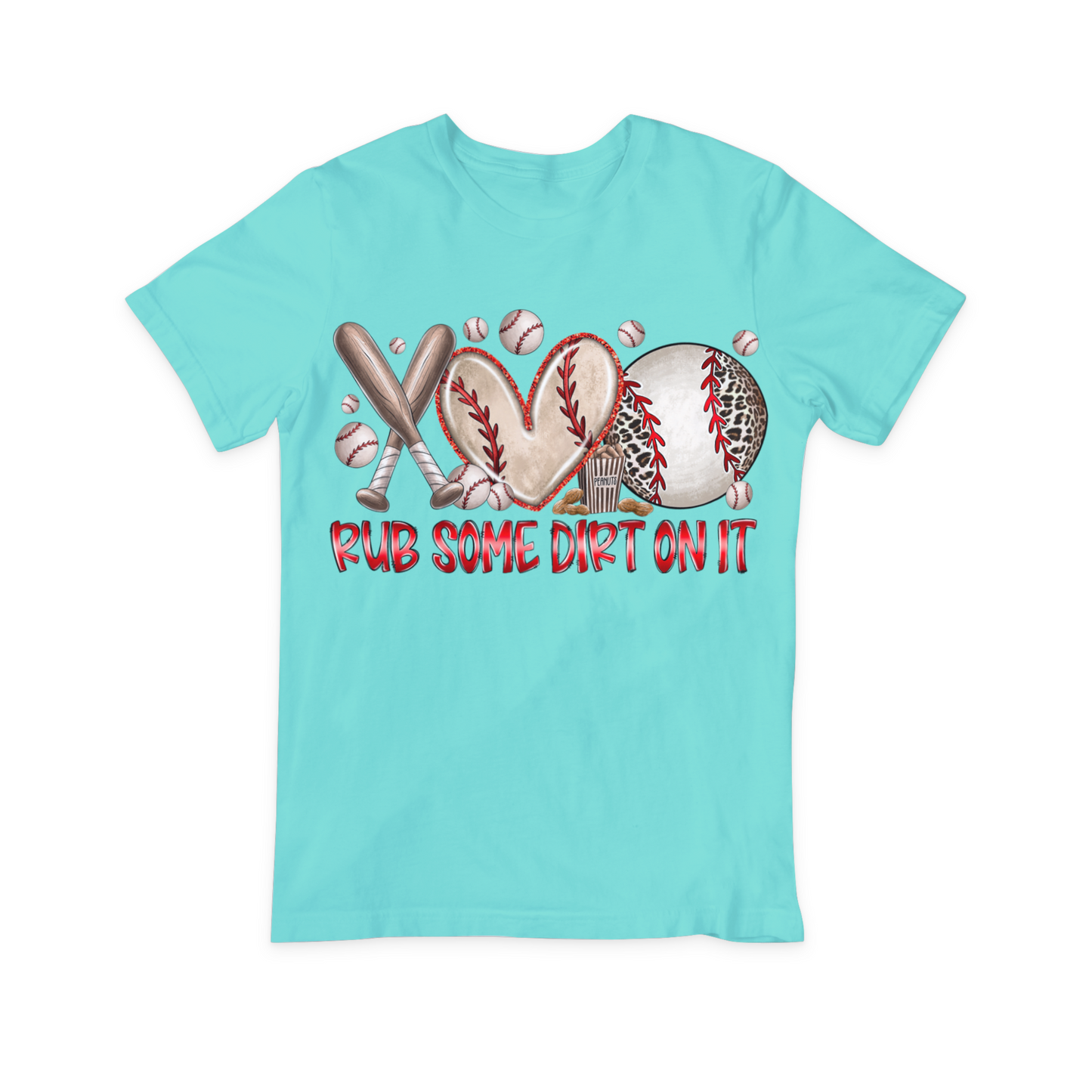 Rub Some Dirt On It Baseball DTF Transfer Design