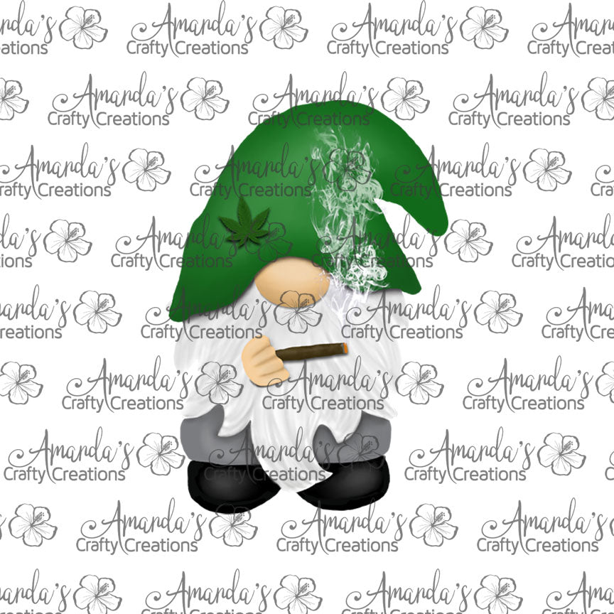 Blunt Marijuana Leaf Gnome Back Earring Sublimation Design, Hand drawn Gnome Sublimation earring design, digital download, JPG, PNG