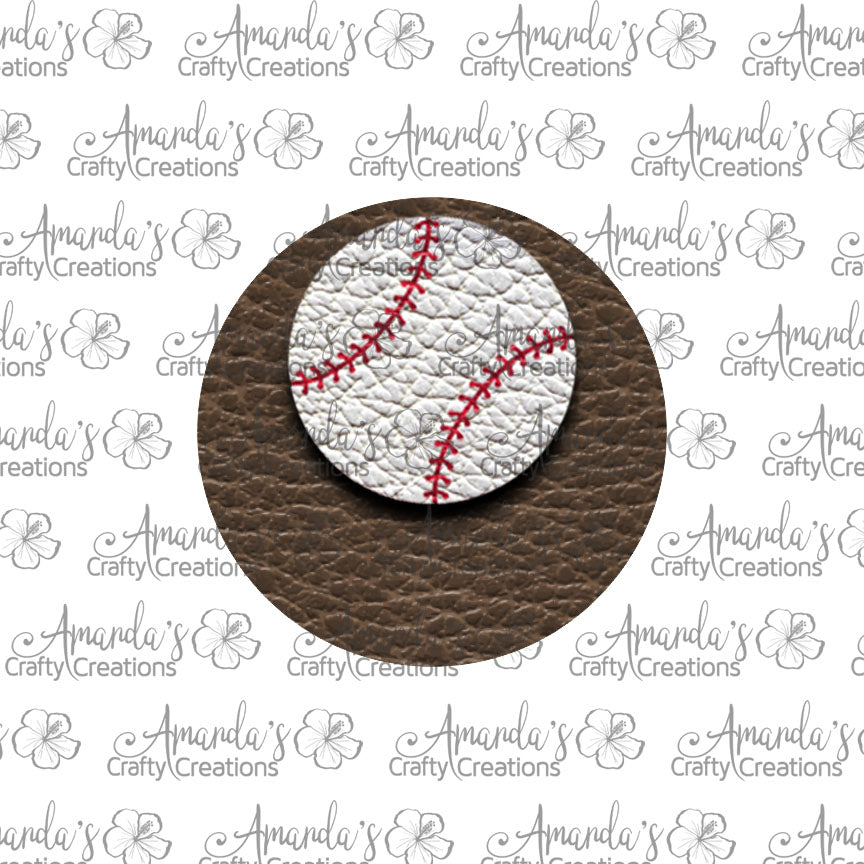 Brown Baseball Circle Earring Sublimation Design, Hand drawn Circle Sublimation earring design, digital download, JPG, PNG