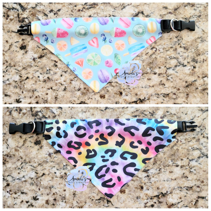 RTS Sublimation Blank Dog Bandana, Pet Bandana, Sublimation ready pet