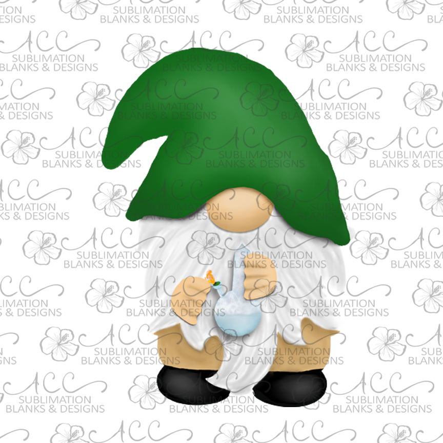 Green Hat Bong Naked Gnome Earring Sublimation Design, Hand drawn Gnome Sublimation earring design, digital download, JPG, PNG