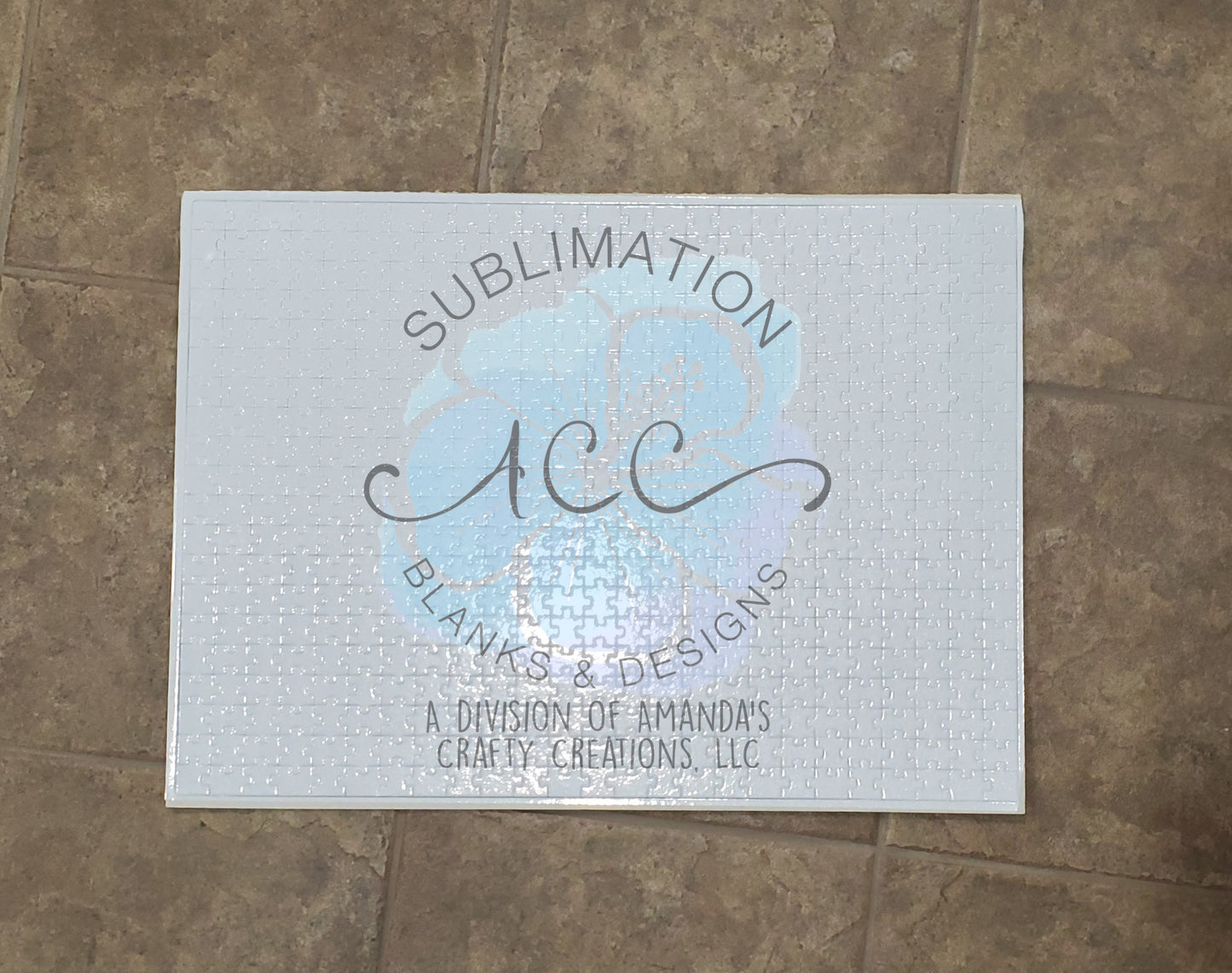 Sublimation ready 500 pc puzzle blanks RTS