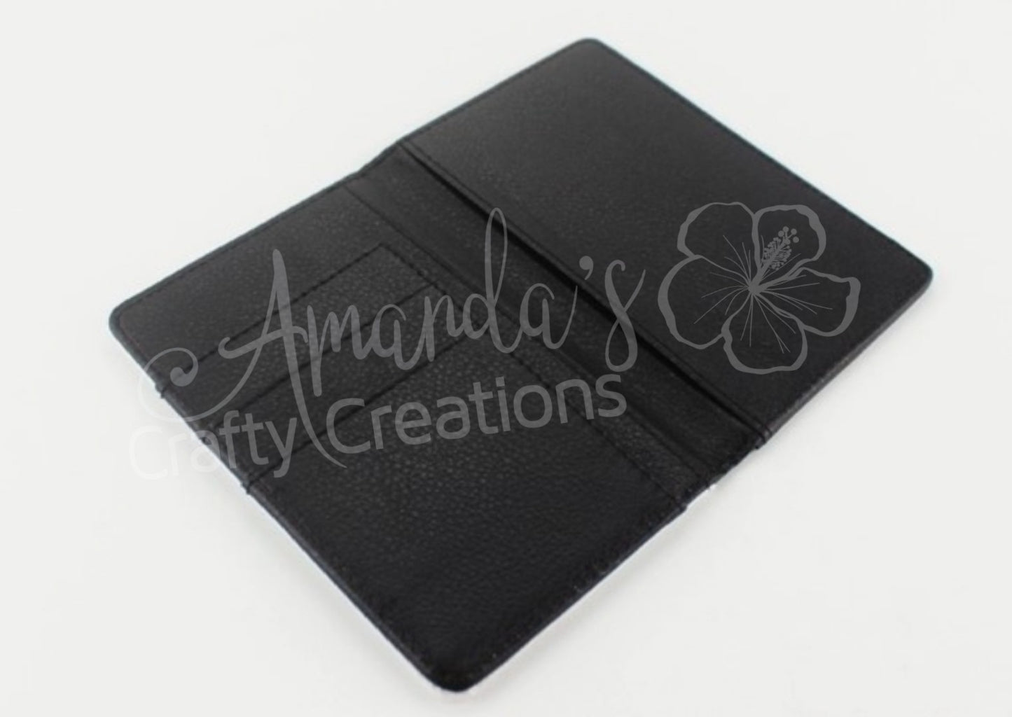 Sublimation ready PU Leather Passport Cover RTS