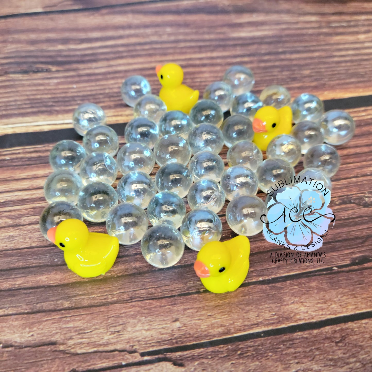Faux tumbler topper pieces, fruit and ice, bubbles and ducky, candy, topper pieces, DIY topper pieces