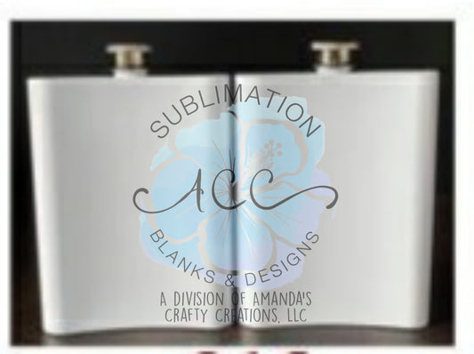Sublimation ready FLASK metal double walled RTS