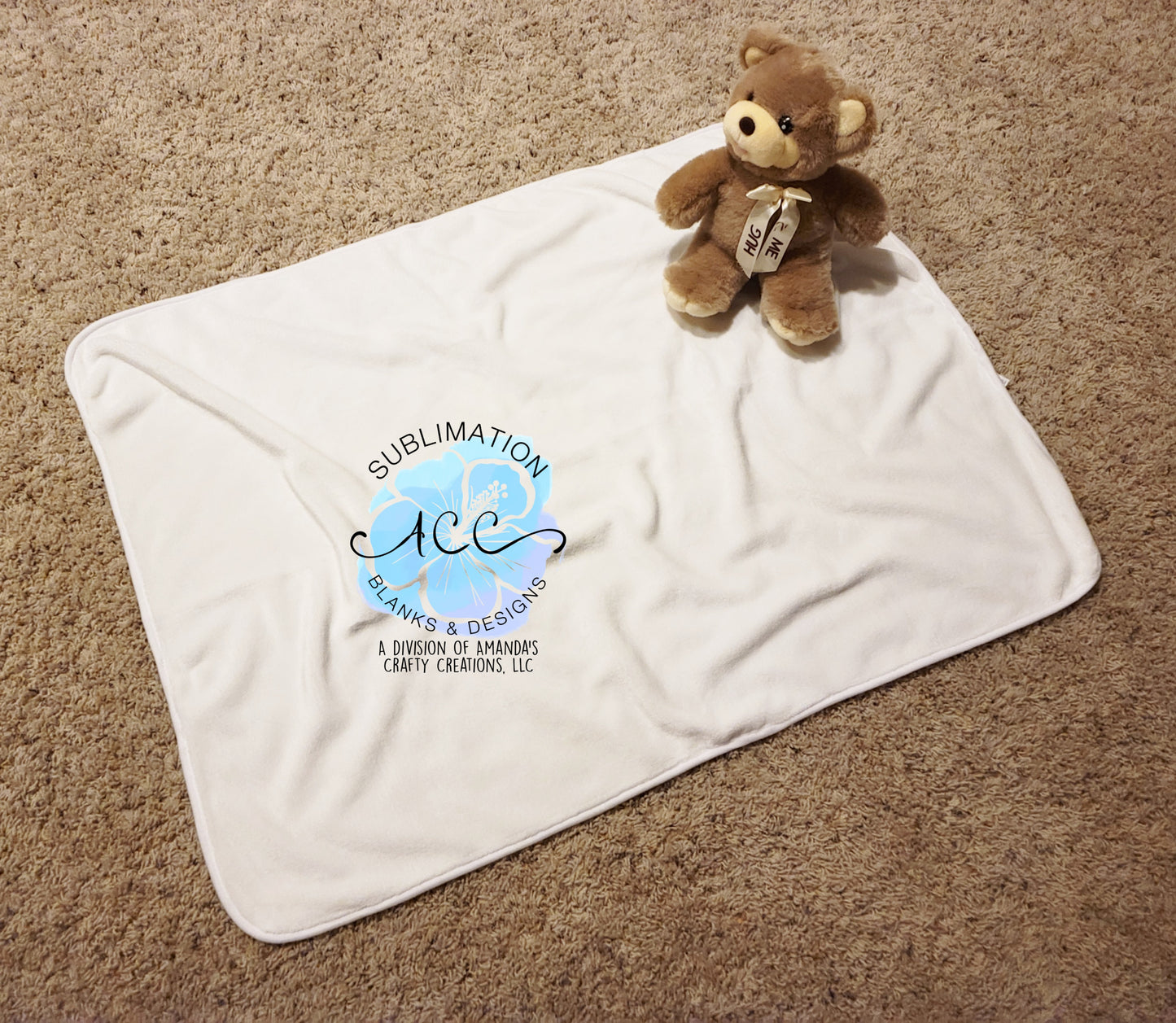 Sublimation plush BABY BLANKET blanks RTS