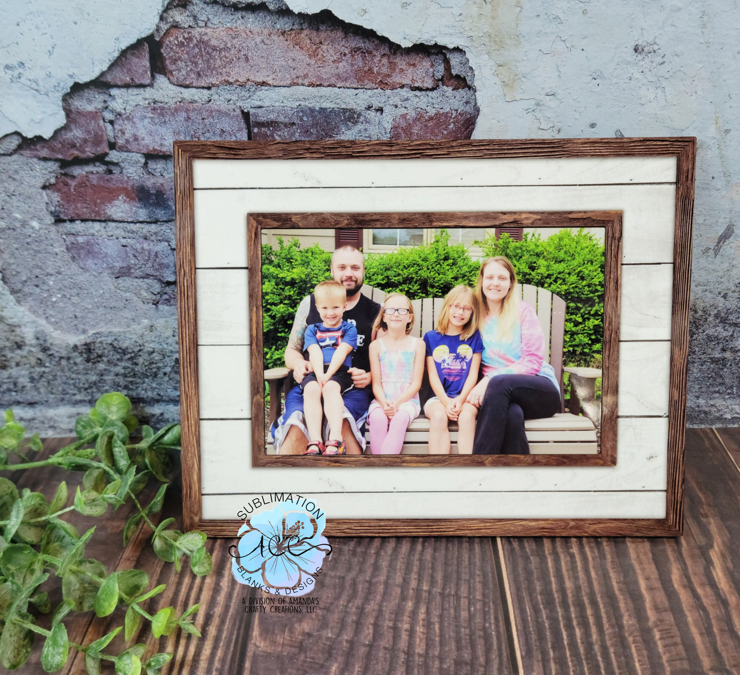 Interchangeable sublimation blank picture frame, sublimation frame blank, 4x6 picture cutout, interchangeable 4x6 picture frame decor