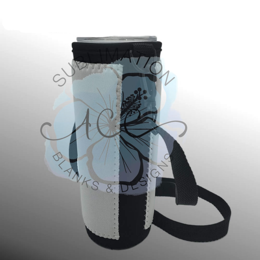 Sublimation ready 20oz tumbler tote, carrying bag for 20oz tumblers, neoprene tumbler tote carry case blanks RTS