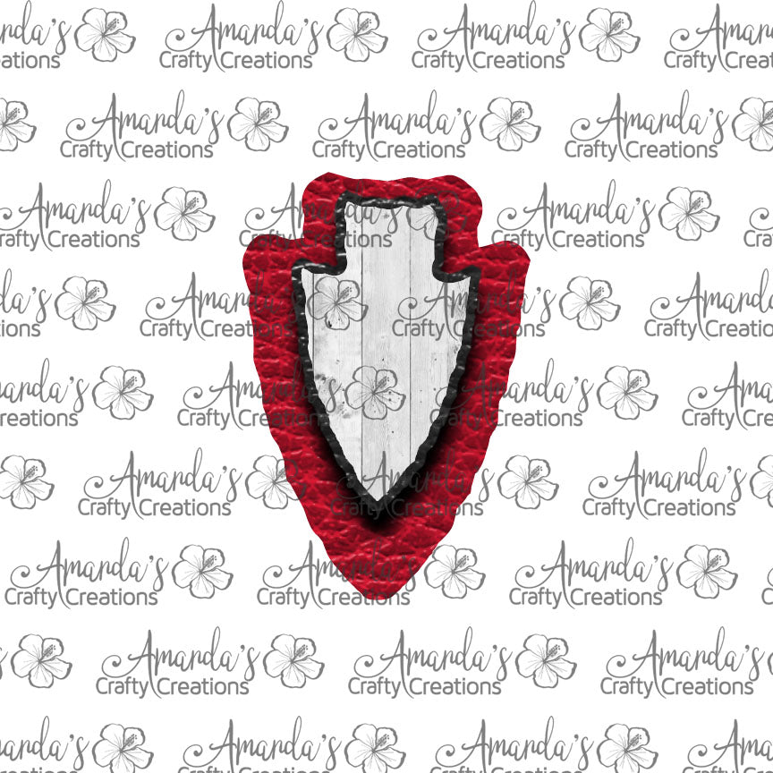 Red Black Wood Arrowhead Sublimation Earring Sublimation Design, Hand drawn Arrowhead Sublimation earring design, digital download, JPG, PNG