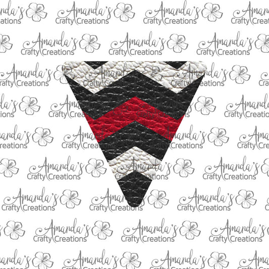 Red White Black Chevron Isosceles Triangle Earring Sublimation Design, Hand drawn Isosceles Triangle Sublimation earring design, digital download, JPG, PNG