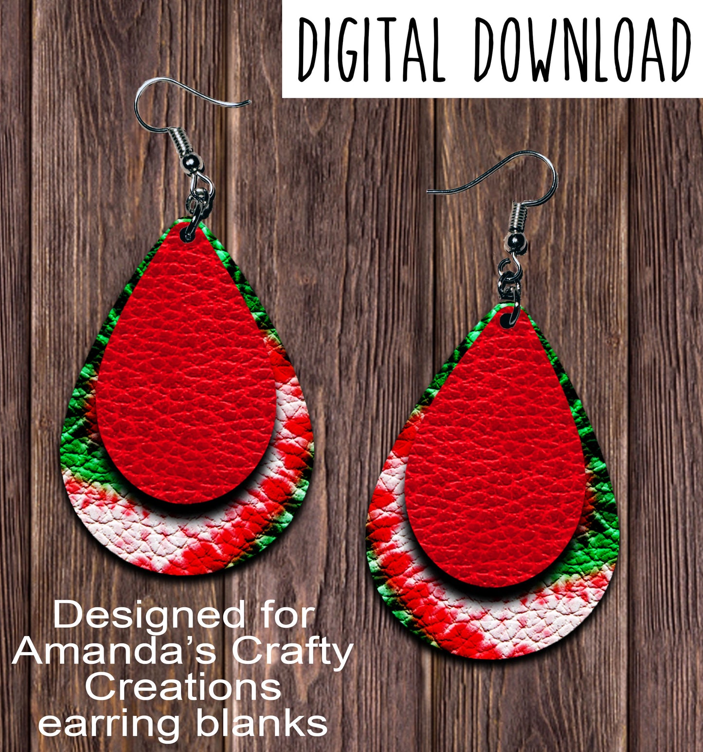 Tie Dye Christmas Red Top Teardrop Earring Sublimation Design, Hand drawn Teardrop Sublimation earring design, digital download, JPG, PNG