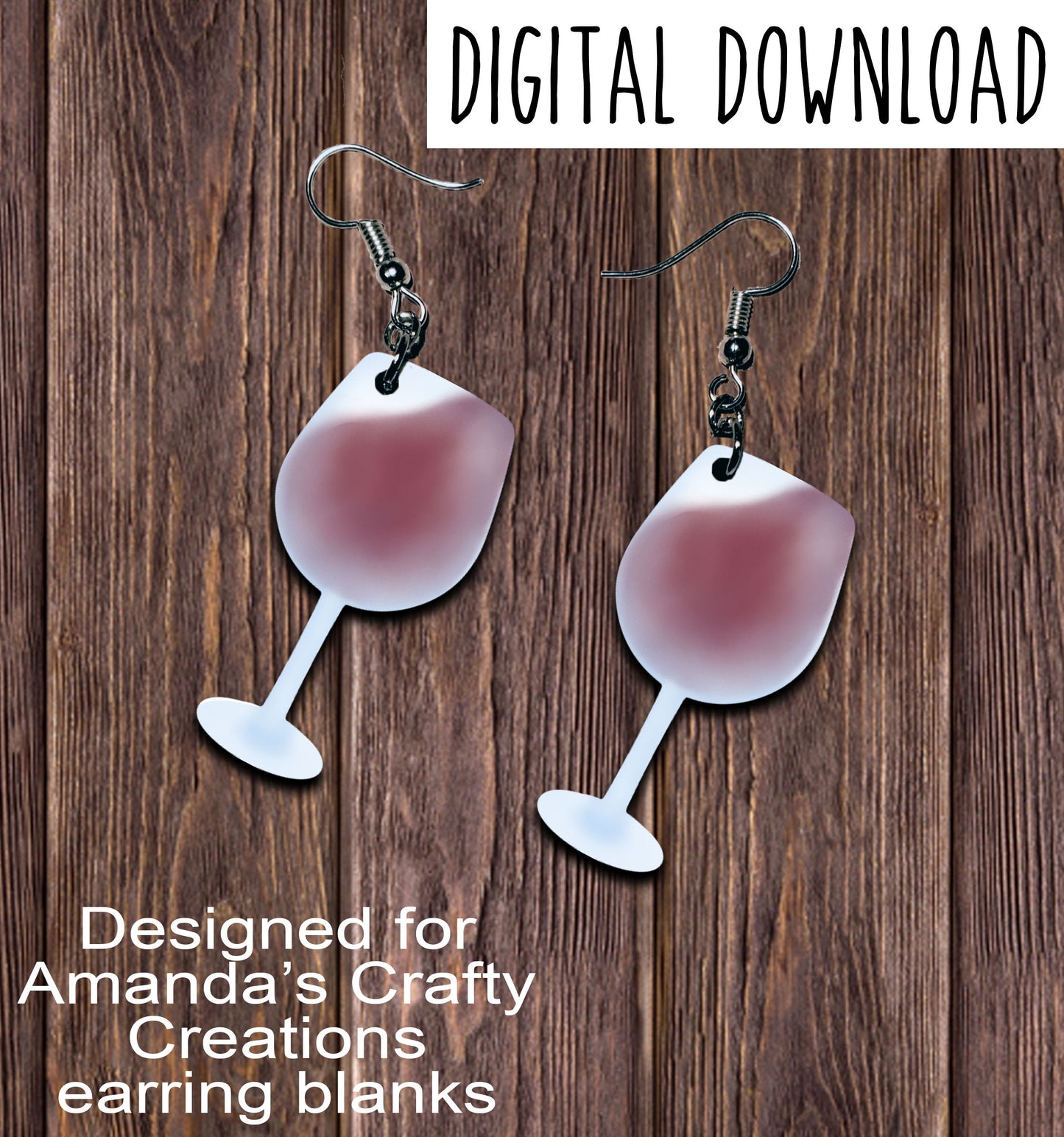 Tilted Red Wine Glasses Spilling Earring Sublimation Design, Hand drawn Wine Glasses Sublimation earring design, digital download, JPG, PNG