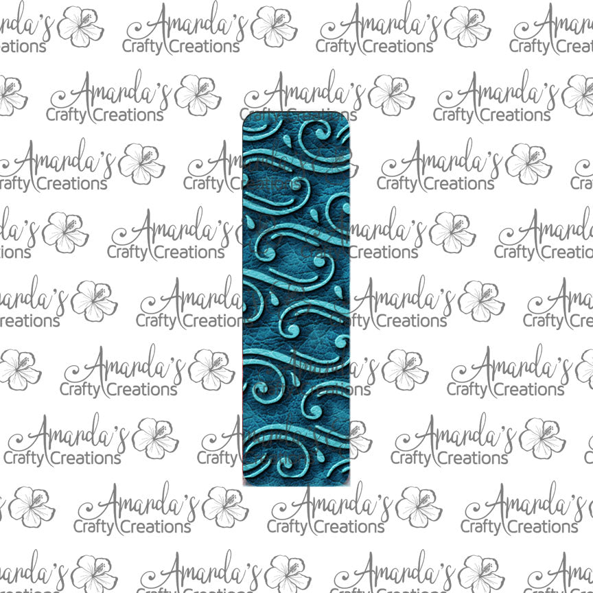 Turquoise Embossed Bar Earring Sublimation Design, Hand drawn Bar Sublimation earring design, digital download, JPG, PNG