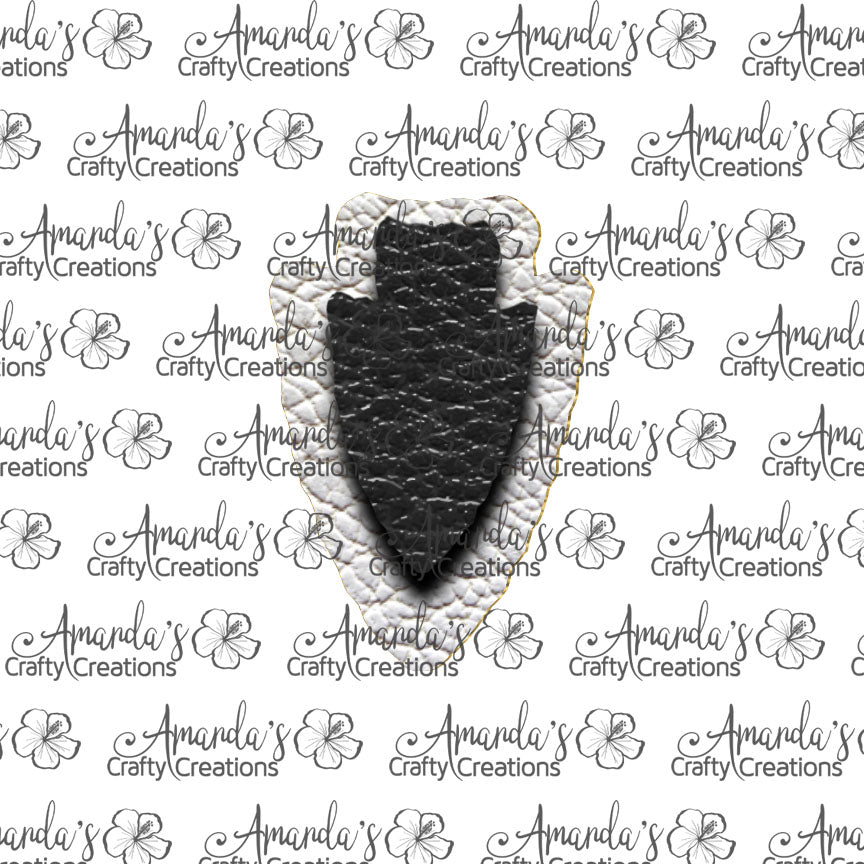Black White Arrowhead Sublimation Earring Sublimation Design, Hand drawn Arrowhead Sublimation earring design, digital download, JPG, PNG
