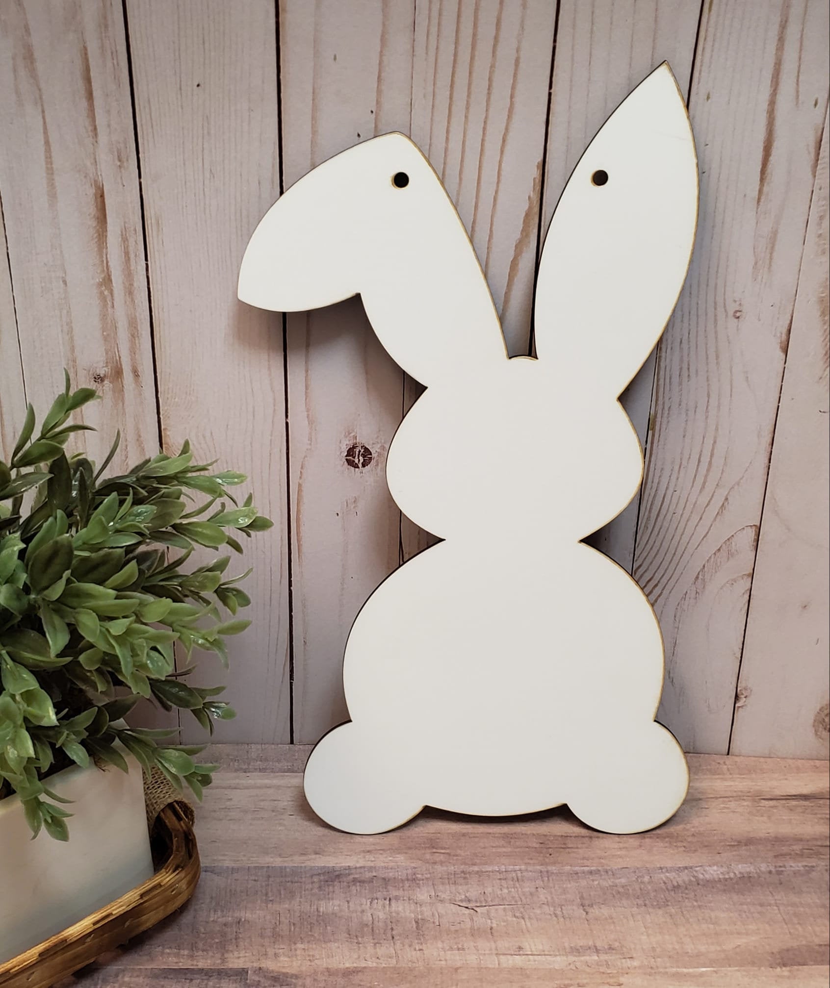 Standing Rabbit Blank Bunny hardboard blanks, Bunny sublimation hardboard blank, Rabbit subl ...